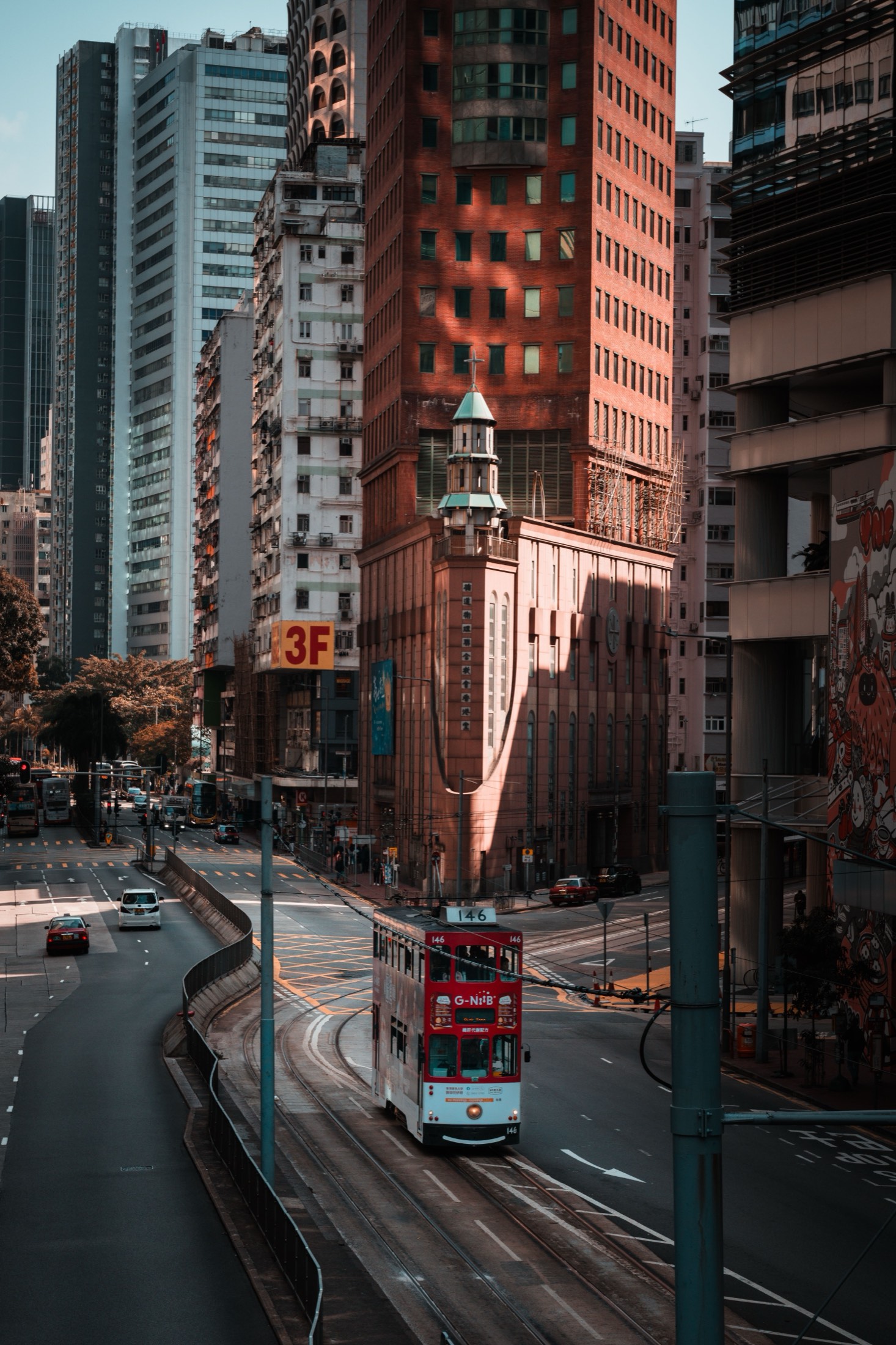 Hong Kong Central skyline at night